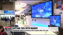 British firm ARM, Japan's Panasonic halt business with Huawei following U.S. ban