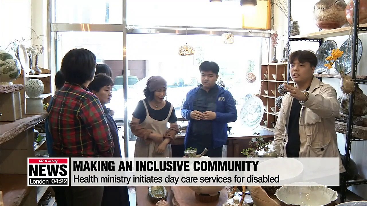 Local day care center provides programs for people with developmental disabilities