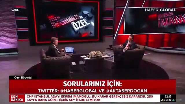 ‘Tek başıma karar veremem’ diyen Yıldırım’a, İmamoğlu’ndan jet yanıt