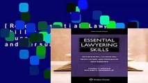 [Read] Essential Lawyering Skills: Interviewing, Counseling, Negotiation, and Persuasive Fact