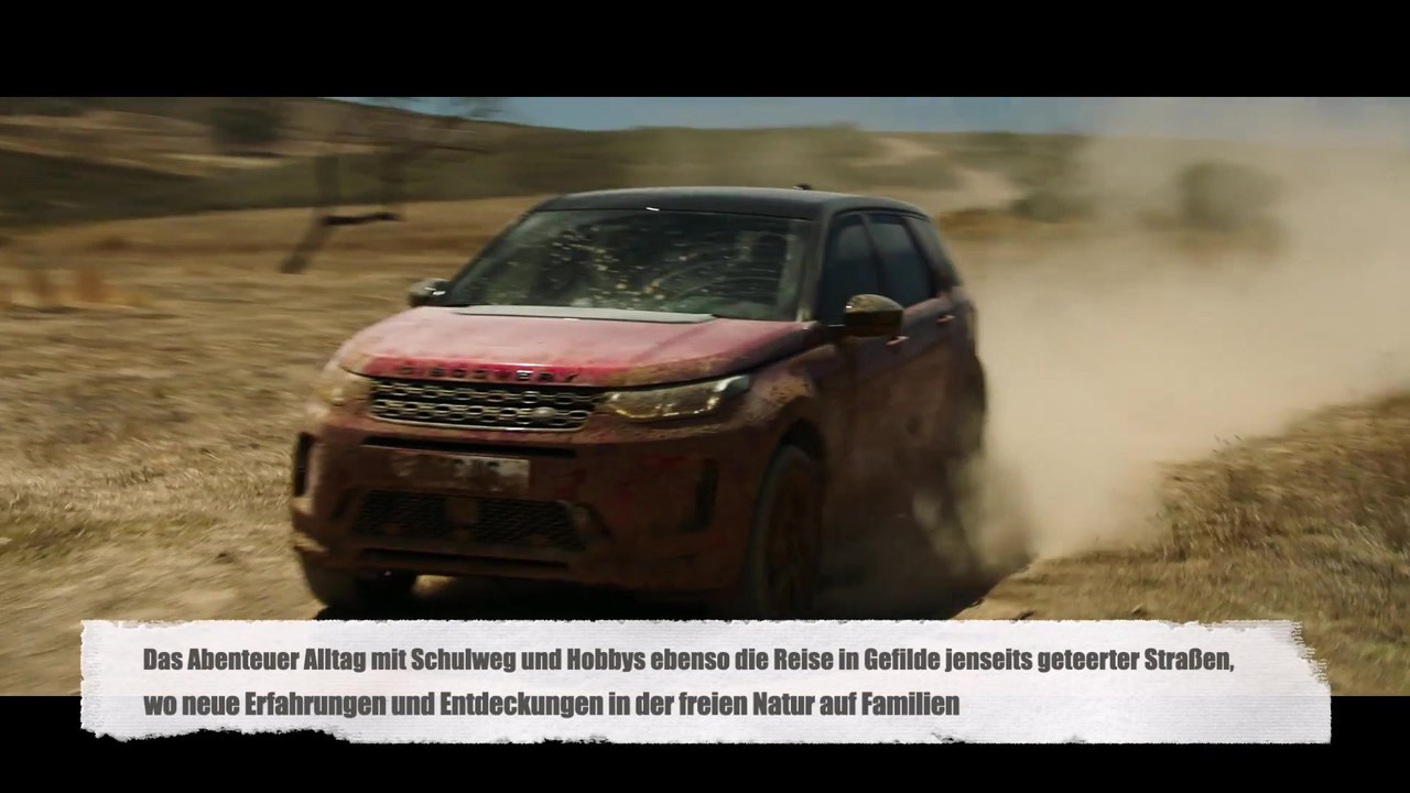 Geländefahren mit dem neuen Land Rover Discovery Sport in Südafrika