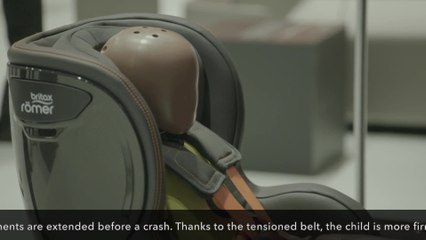 Mercedes-Benz ESF 2019 TecDay - Connected child seat with PRE-SAFE Child