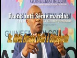 Front anti 3ème mandat, Dr. Alpha Amadou Diallo à Guineematin