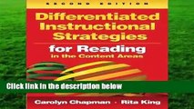 Differentiated Instructional Strategies for Reading in the Content Areas  Review