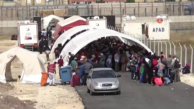 5 Bin Suriyeli Ramazan Bayramı İçin Ülkesine Gitti