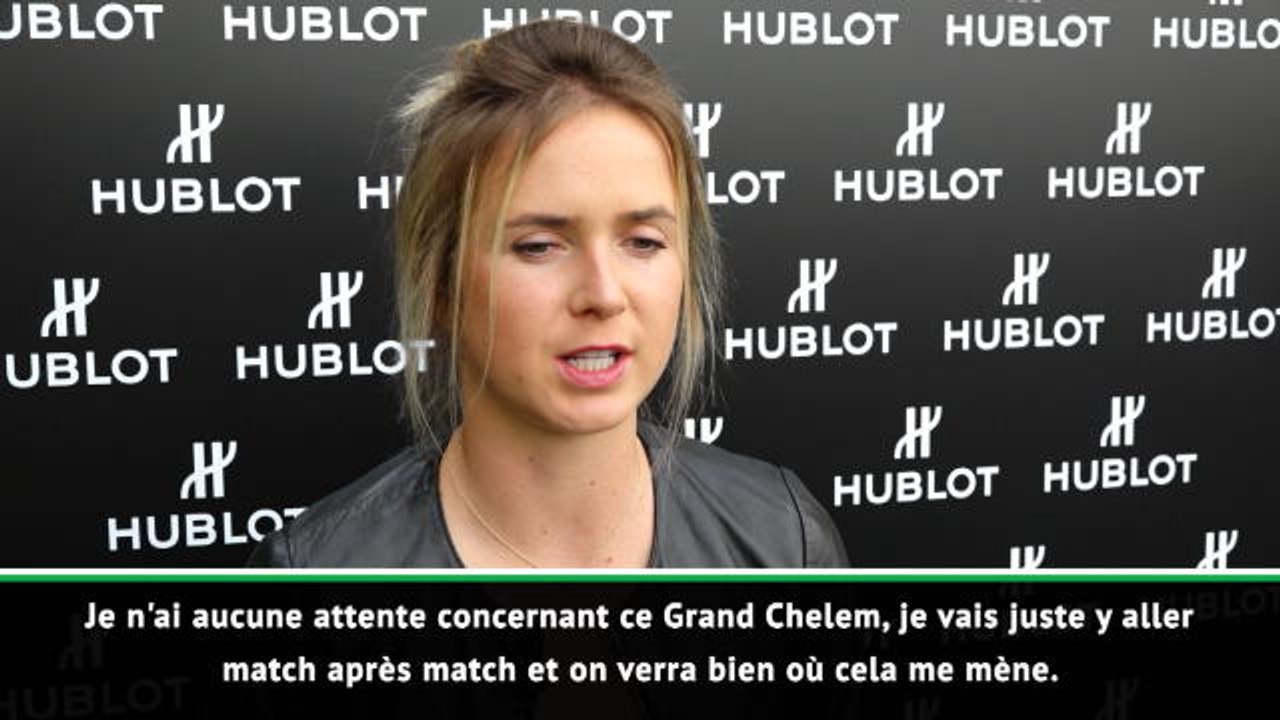 Roland-Garros - Svitolina : "Aucune attente pour ce Grand Chelem"