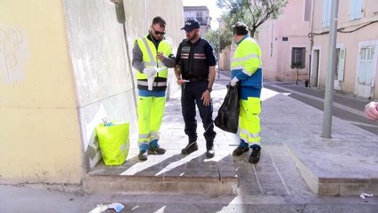 La chasse aux poubelles sauvages dans le centre-ville de Martigues