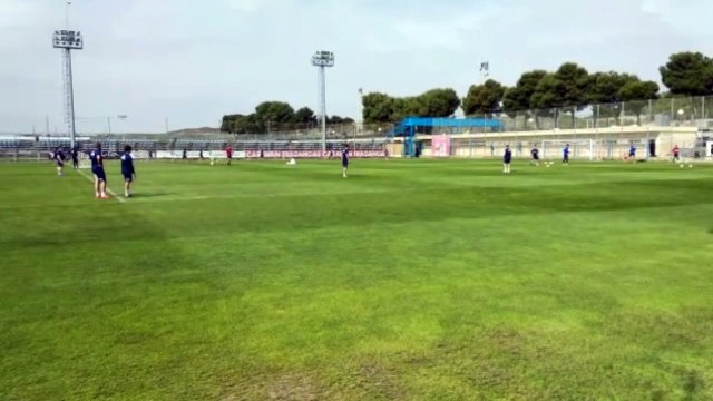 Último Entrenamiento del Real Zaragoza Antes de Visitar al Málaga