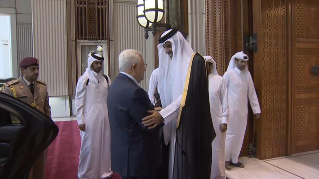 قمة فلسطينية قطرية بالدوحة لبحث تحديات المرحلة