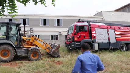 İtfaiye aracı kaza yaptı: 2 yaralı - GAZİANTEP