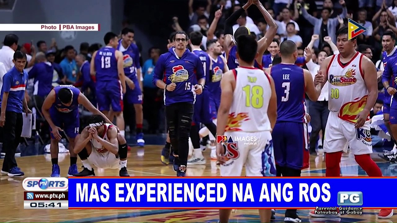 Mas experienced na ang RoS