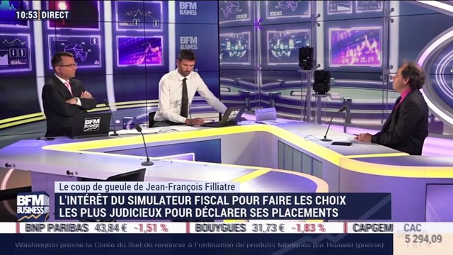Le coup de gueule de Filliatre: Un simulateur fiscal pour déclarer ses placements - 23/05