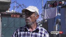 Report Tv - Berat/ Ujërat e zeza vërshojnë në mes të lagjes, ankohen banorët