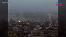 Esed rejimi Han Şeyhun'da sivil yerleşimleri bombalıyor