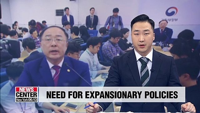 S. Korea's finance chief stresses need for expansionary fiscal policies despite rise in debt