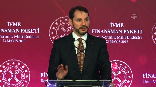 Bakan Albayrak: İVME Finansman Paketi dört temel özelliği taşıyan sektörleri hedefleyecek - İSTANBUL