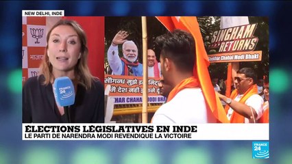 Législatives en Inde : le parti de Modi revendique la victoire