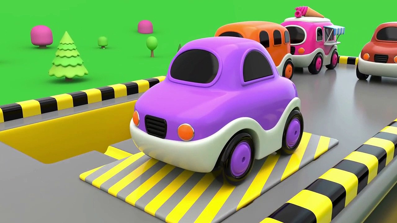 Learning Colors for Children to Learn with Street Vehicles Toys - Toy cars for KIDS
