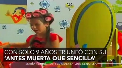 ¿Os acordáis de María Isabel? ha crecido mucho y tiene un cuerpazo impresionante