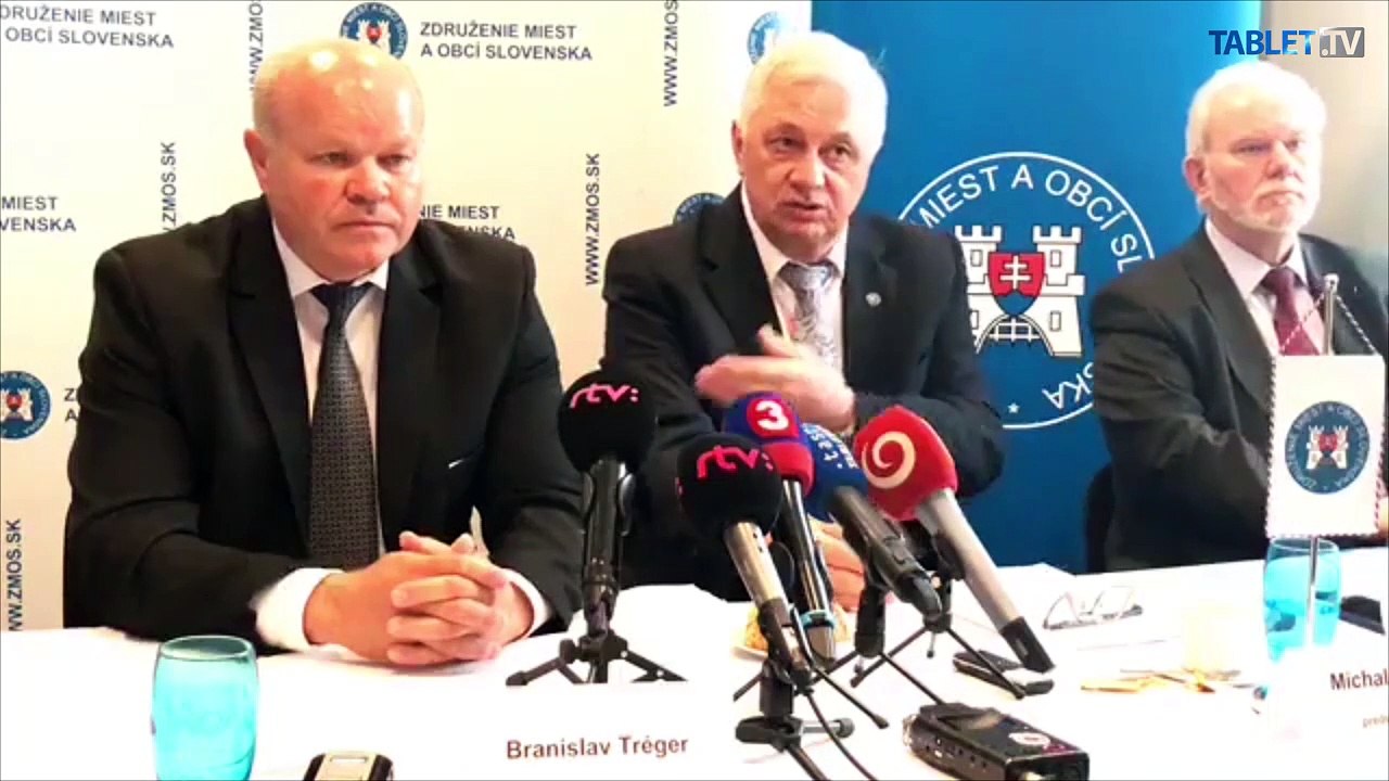 ZÁZNAM: TK predstaviteľov Združenia miest a obcí Slovenska