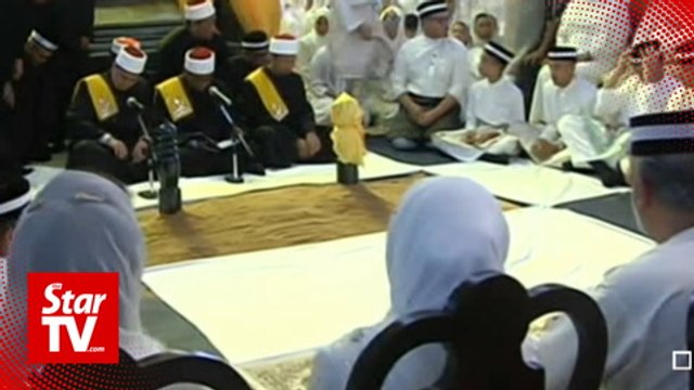 Sultan Ahmad Shah laid to rest