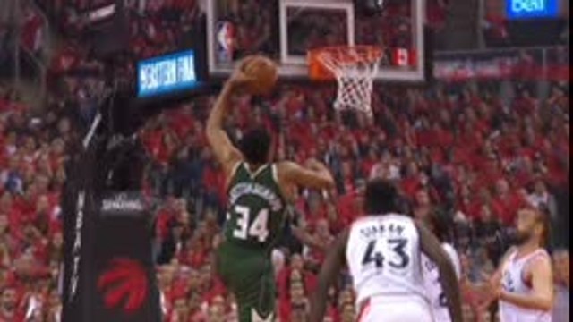 لقطة: كرة سلّة: جيانيس يستعرض مهاراته على الرغم من خسارة باكس