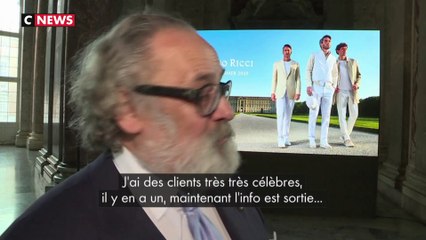 Le styliste Stefano Ricci présente sa nouvelle collection