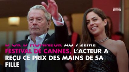 Alain Delon : le touchant message de sa fille Anouchka après sa Palme d’honneur