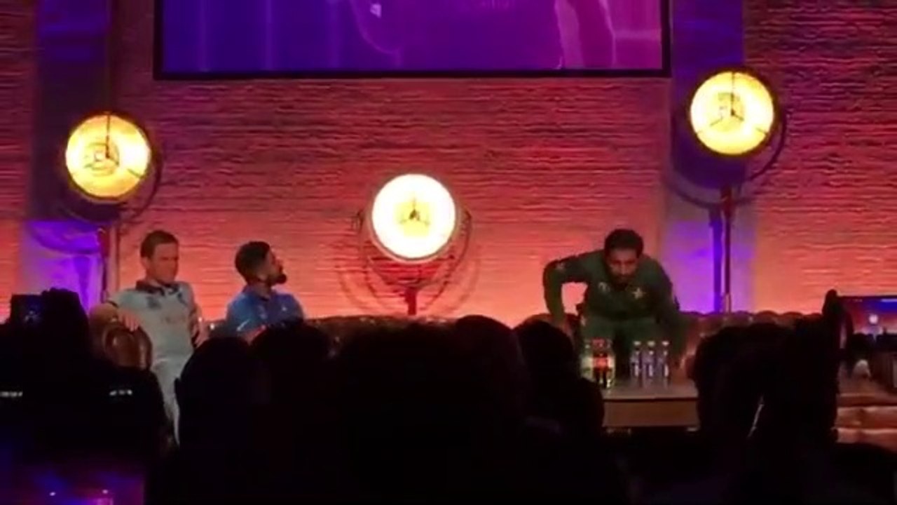 10 Captains Arrived And Setting Together Before CWC 2019 In London 2019 Virat kohli, Sarfaraz Ahmed