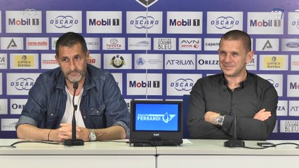 Conférence de presse : Bilan sportif avec Claude Ferrandi et Stéphane Rossi