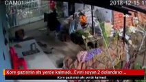 Kore gazisinin ahı yerde kalmadı...Evini soyan 2 dolandırıcı tutuklandı