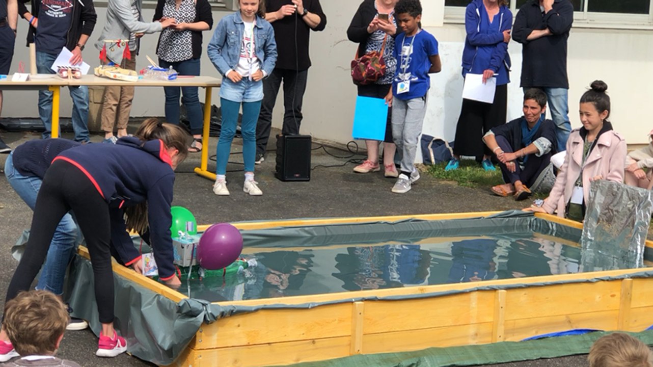 Ces enfants ont du génie... maritime !
