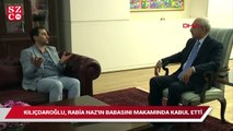 Kılıçdaroğlu, Rabia Naz’ın babası ile görüştü