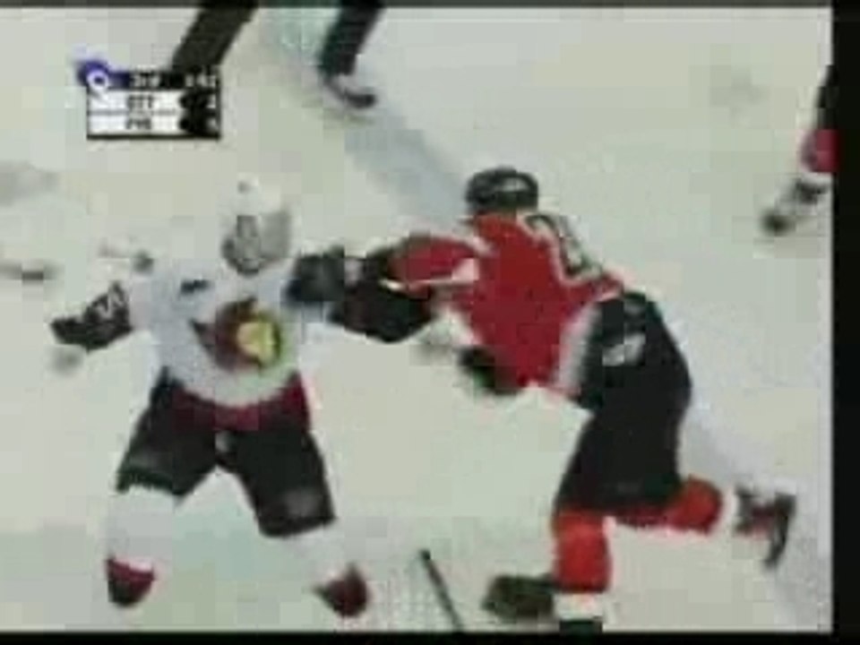 Unbelievable Hockey Fight