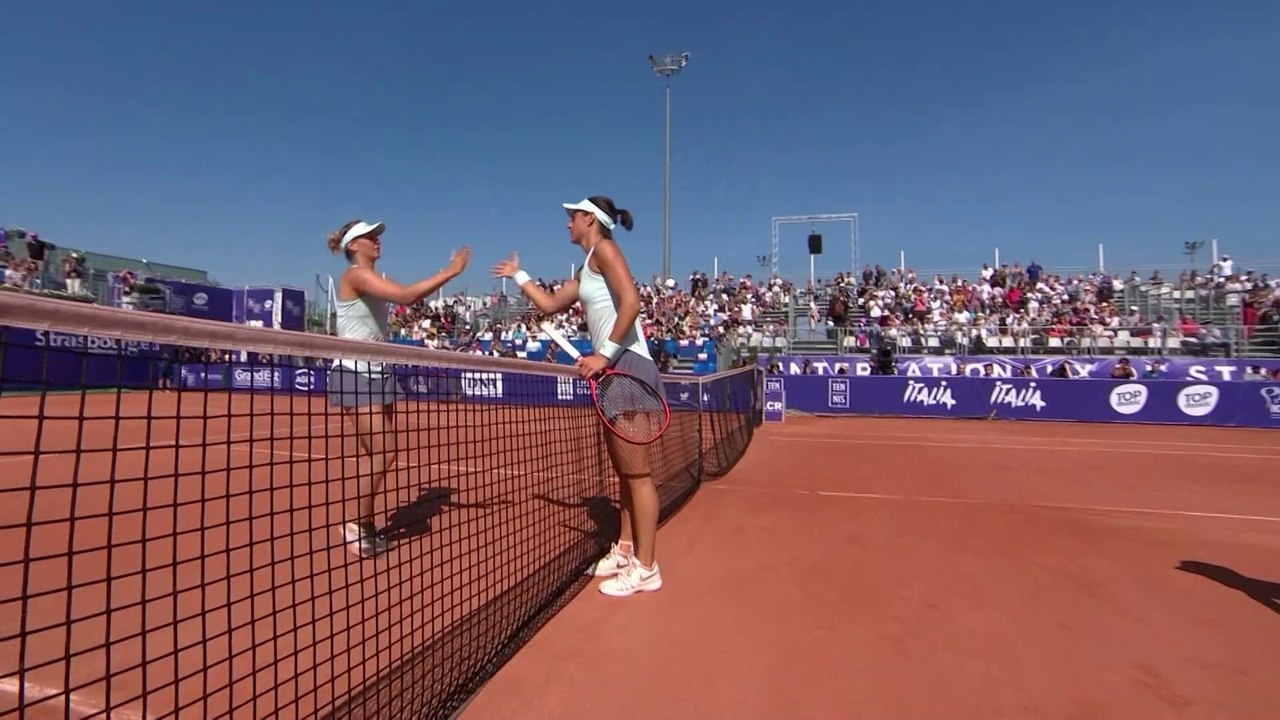 WTA - Strasbourg 2019 - La victoire de Caroline...