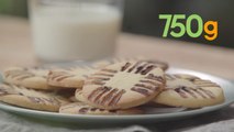 Recette des biscuits fourchette au cacao - 750g