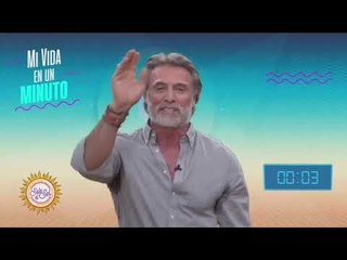 Mi vida en un minuto: Juan Soler | Sale el Sol