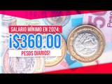 En 2024, salario mínimo rondará los 360 pesos diarios | Noticias con Francisco Zea
