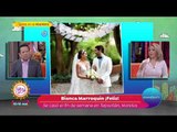 ¡Bianca Marroquín se casó en Tepoztlán! | Sale el Sol