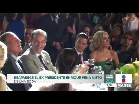 Reaparece el expresidente Peña Nieto con Tania Ruiz en una boda | Noticias con Francisco Zea