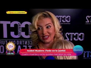 Isabel Madow no ha superado la pérdida de su hermana | Sale el Sol