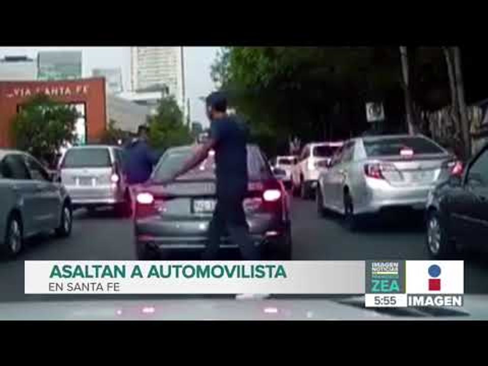 Así asaltan a automovilistas en Santa Fe | Noticias con Francisco Zea