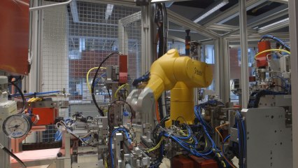 Así es El Cubo de Philip Morris en Suiza.