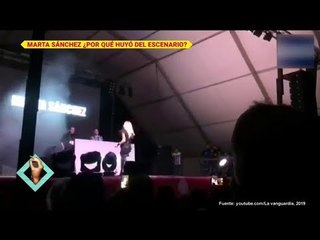 Marta Sánchez huye del escenario por ser atacada | De Primera Mano