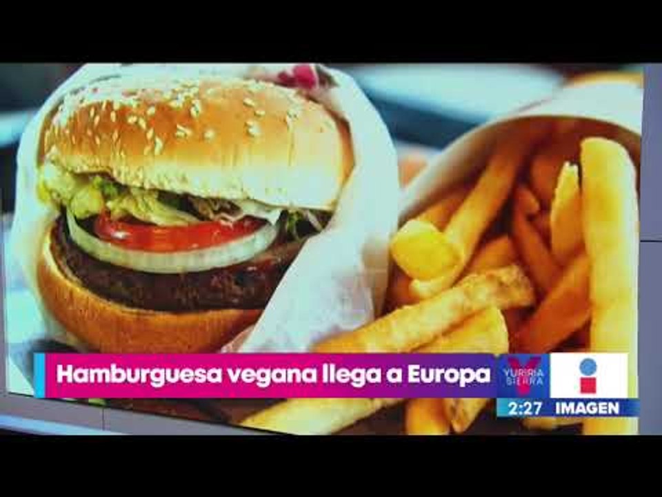 Burger King lanza su primera hamburguesa vegana...