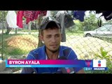 Migrantes padecen por las altas temperaturas en Veracruz | Noticias con Yuriria Sierra