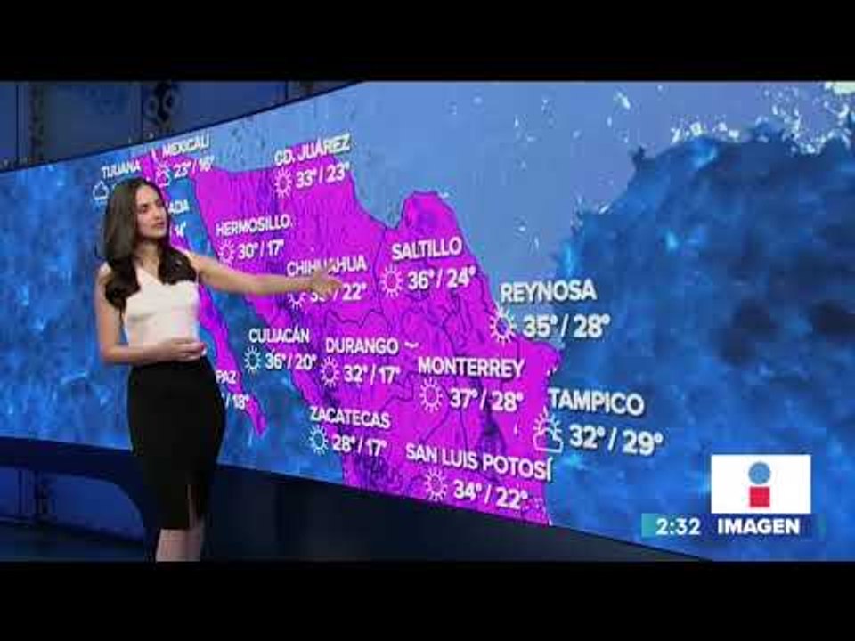 ¡Continúan las altas temperaturas en México! Así estará el clima esta tarde | Noticias con Yuri