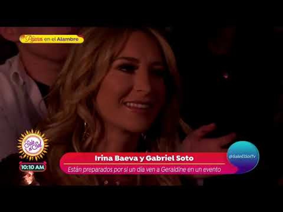 Irina Baeva y Gabriel Soto aseguran que su relación va muy bien | Sale el Sol