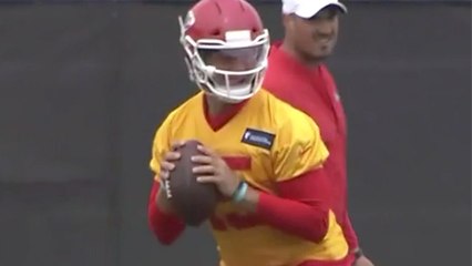 Palmer highlights two big differences with Mahomes in OTAs