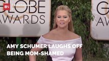 Amy Schumer Doesn't Care About Mom Shaming